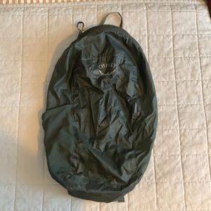 NWOT Osprey Packable Backpack - Army Green